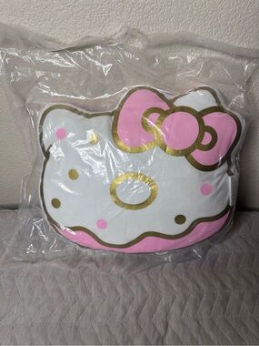 Hello Kitty Cafe Cushion Donut Pillow Plush New Sealed
